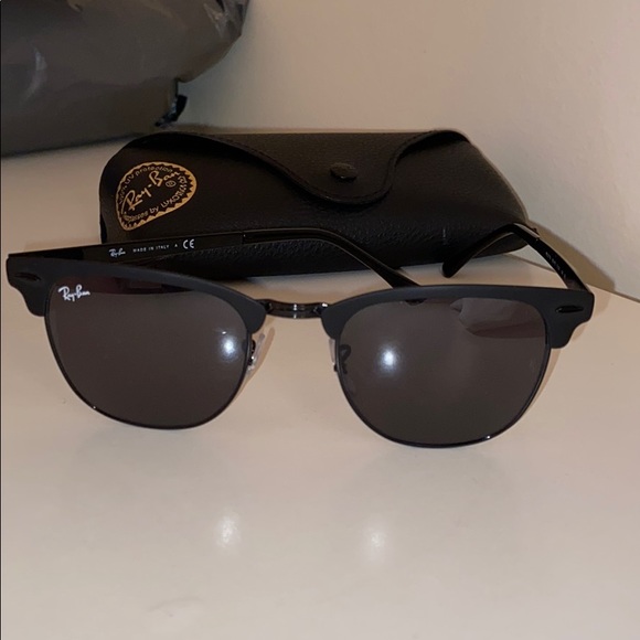 Ray Ban Accessories Mens Sunglasses Rayban Clubmaster Metal Poshmark